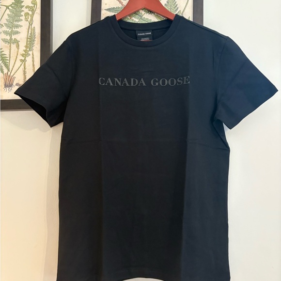 Canada Goose Charcoal Short Sleeve Tee - Picture 1 of 4